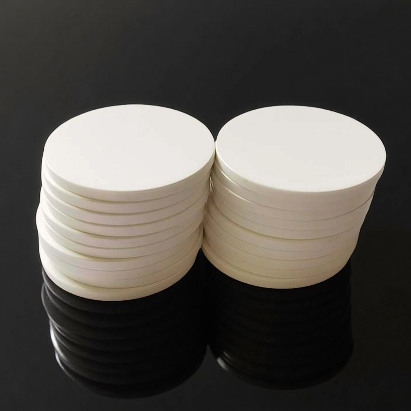 customized zirconia alumina disc with slotted holes