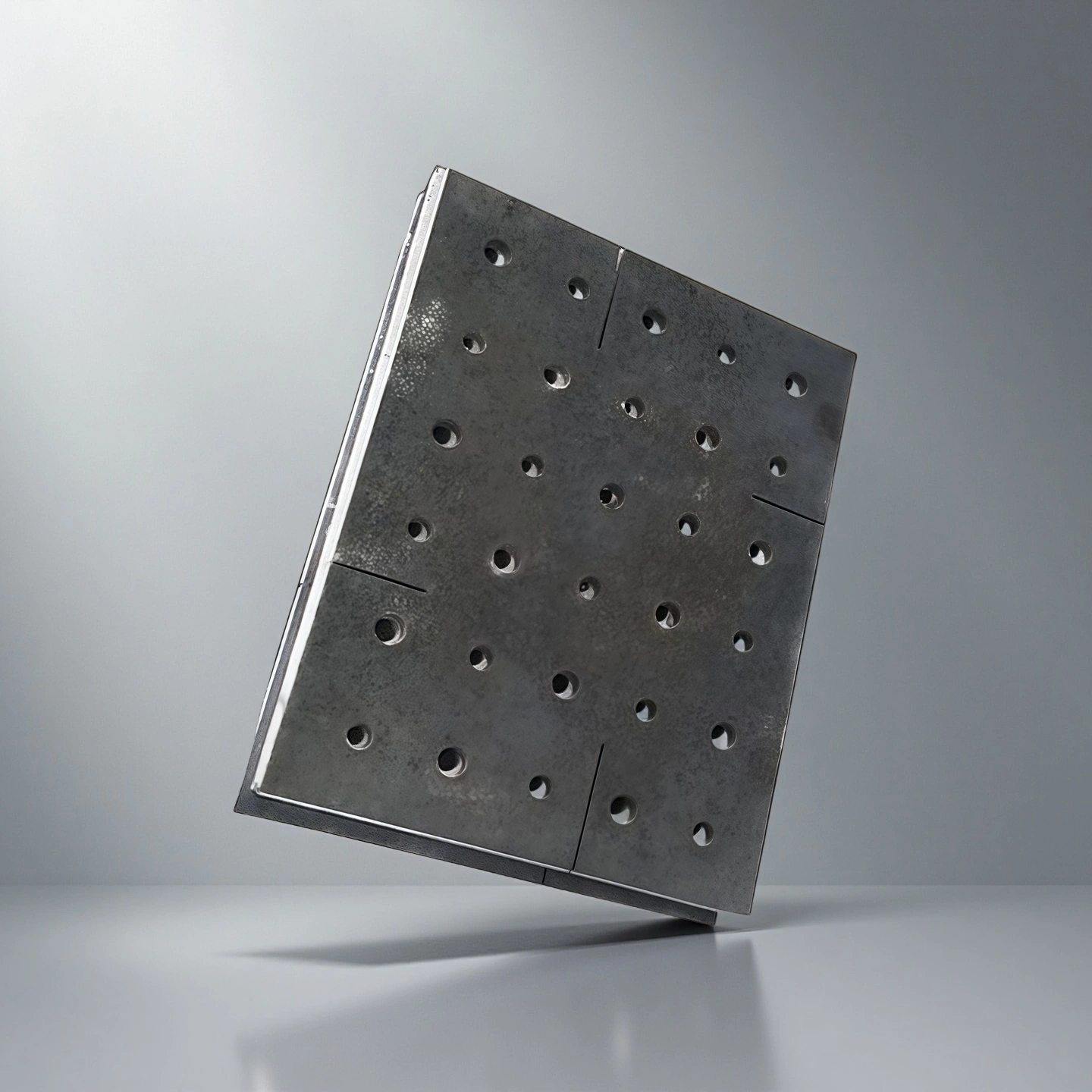 Custom Size NBSIC Plate with Chamfered Edges