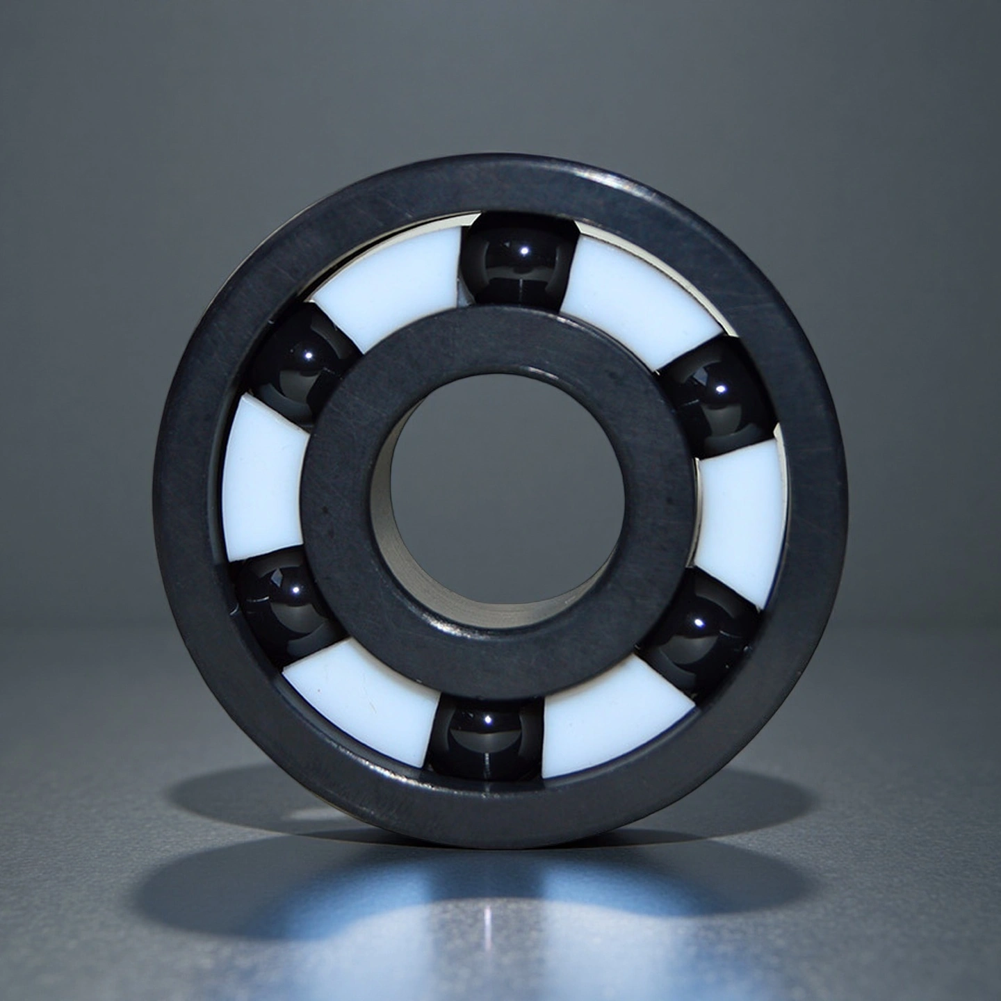 Customized silicon nitride bearing with polished finish