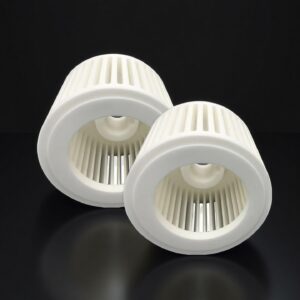 Customized zirconia ceramic grading disc with center hole