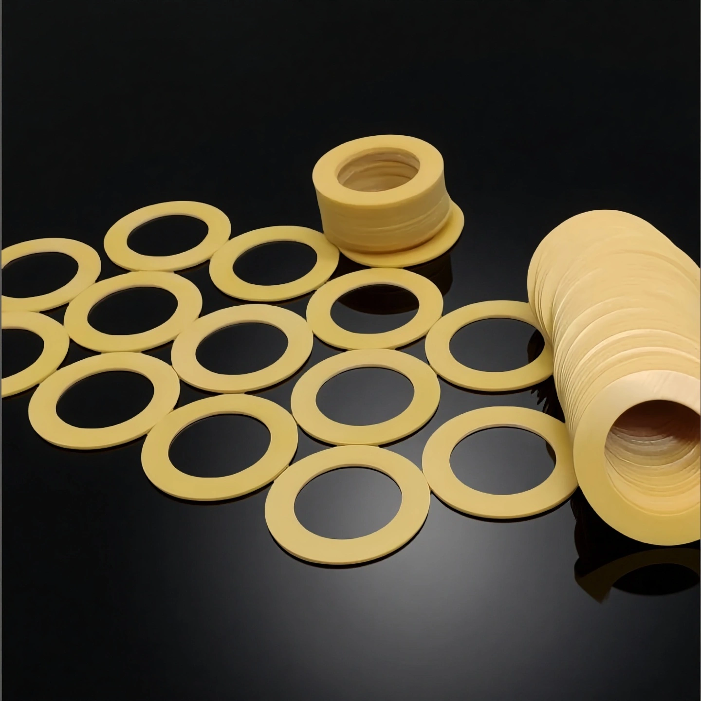 Custom inner and outer diameter zirconia ring