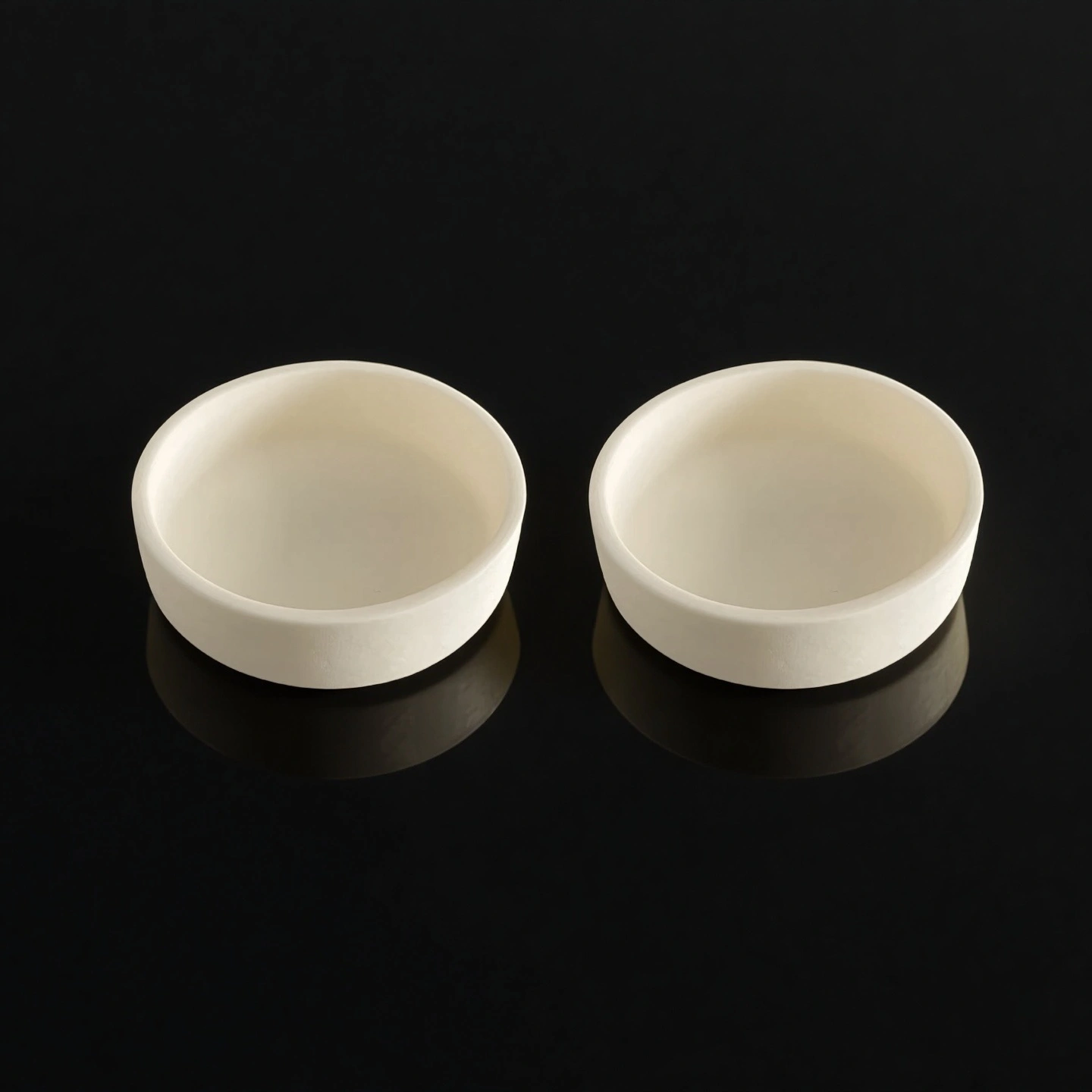 Custom dimensions alumina ceramic plate round sintering tray