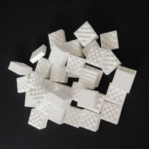 Sqaure Alumina Ceramic Mosaic Sheet with Bumps