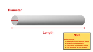 Customization for Zirconia Ceramic Shaft Rod