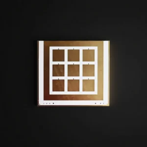 Detailed MoMn Coating on Ceramic Disk