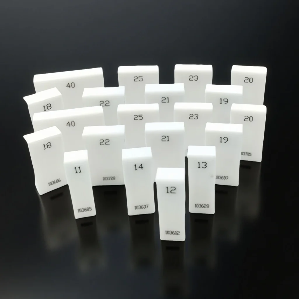 dimensional calibration using zirconia blocks in lab setup