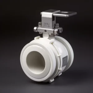 High-Torque O-Port Zirconia Ceramic Ball Valve for Power Generation