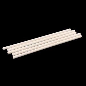 M6 Alumina Threaded Rod 95% for Vacuum Furnace Insulation