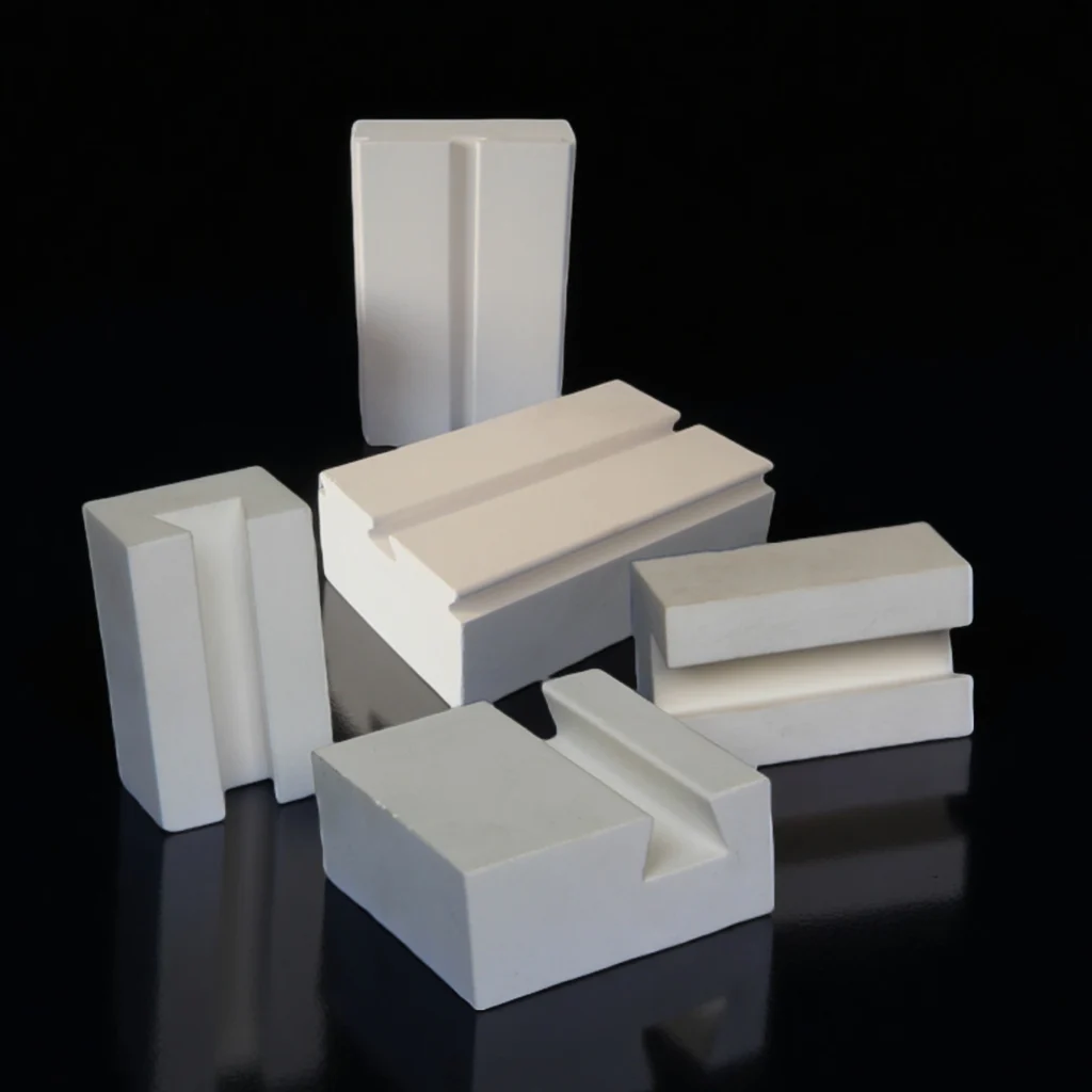 Smoothed yttria-stabilized zirconia ceramic blocks with polished finish