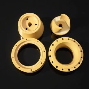 Magnesia Stabilized Zirconia Valve Front View