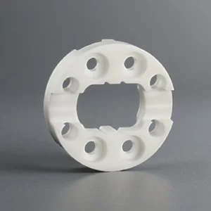 High strength zirconia ceramic fixture with polished surface
