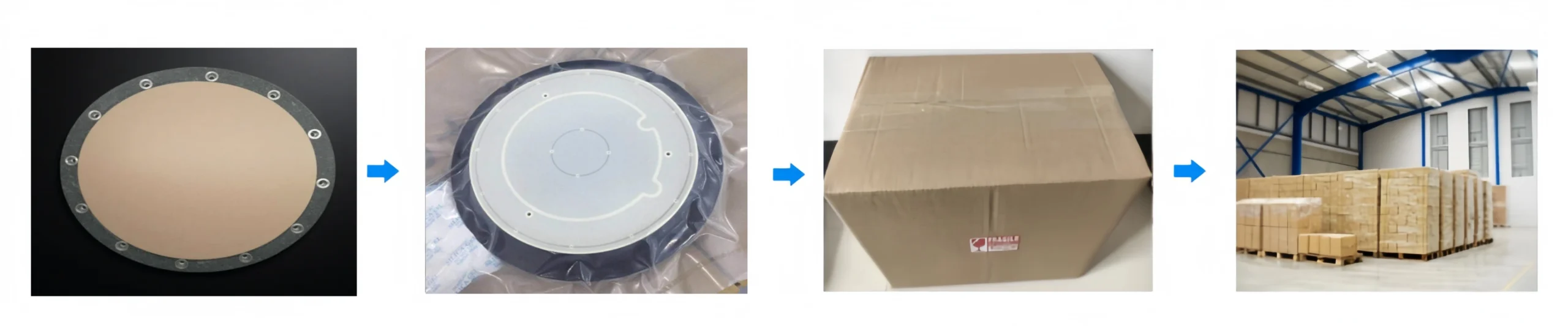 Porous Alumina Vacuum Chuck Packaging