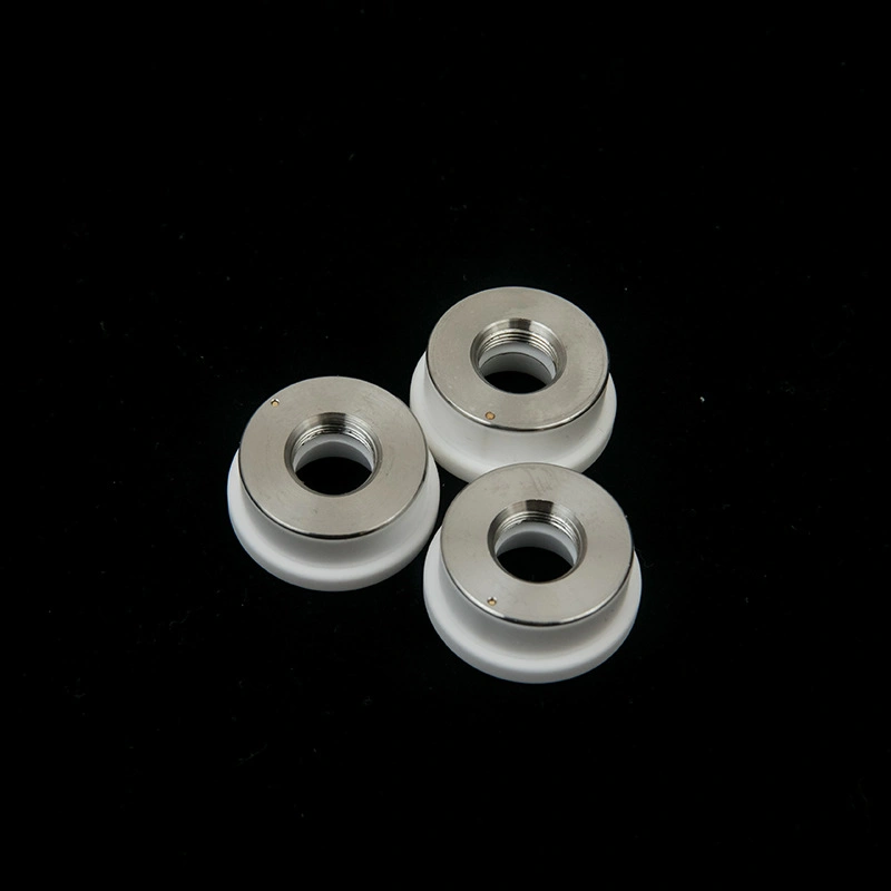 High-purity ceramic ring for fiber laser nozzle insulation
