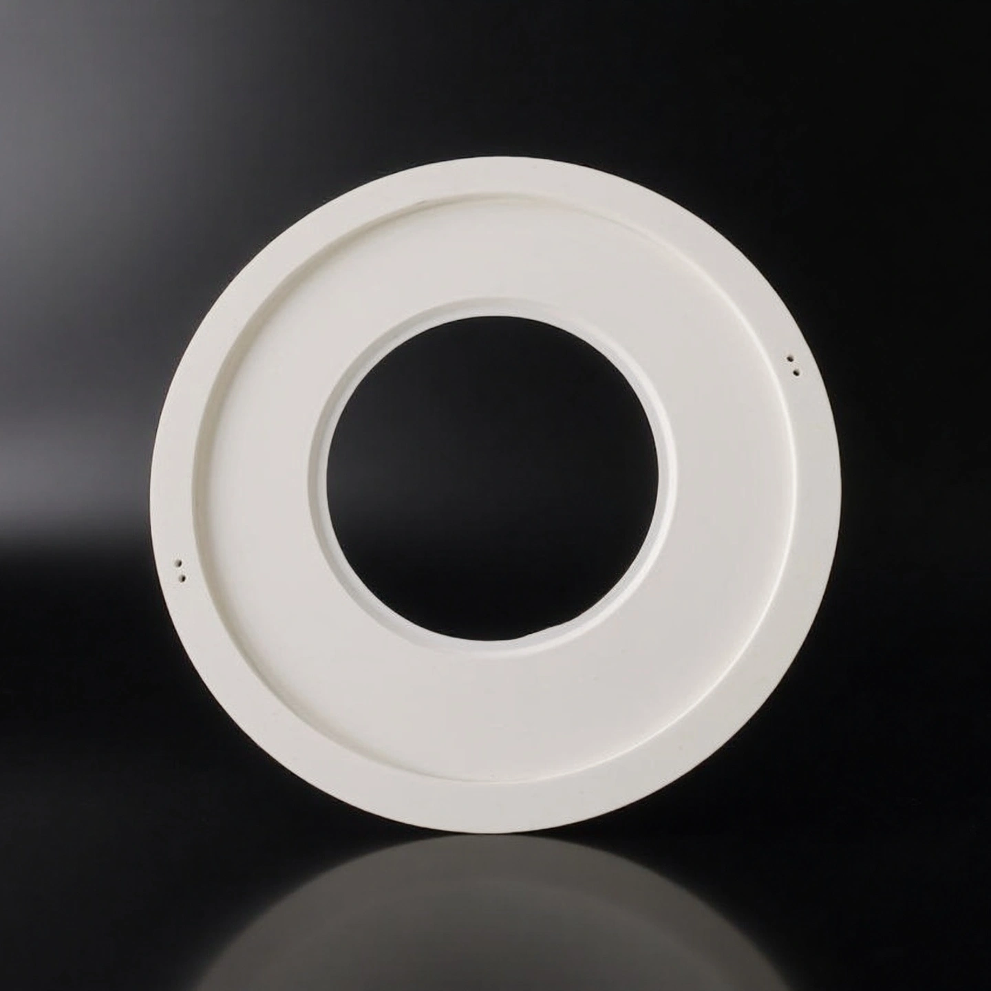 High-density alumina abrasive polishing pad for sapphire substrates