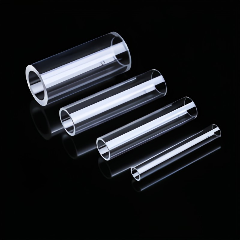 High-purity sapphire tube used in laser protection systems