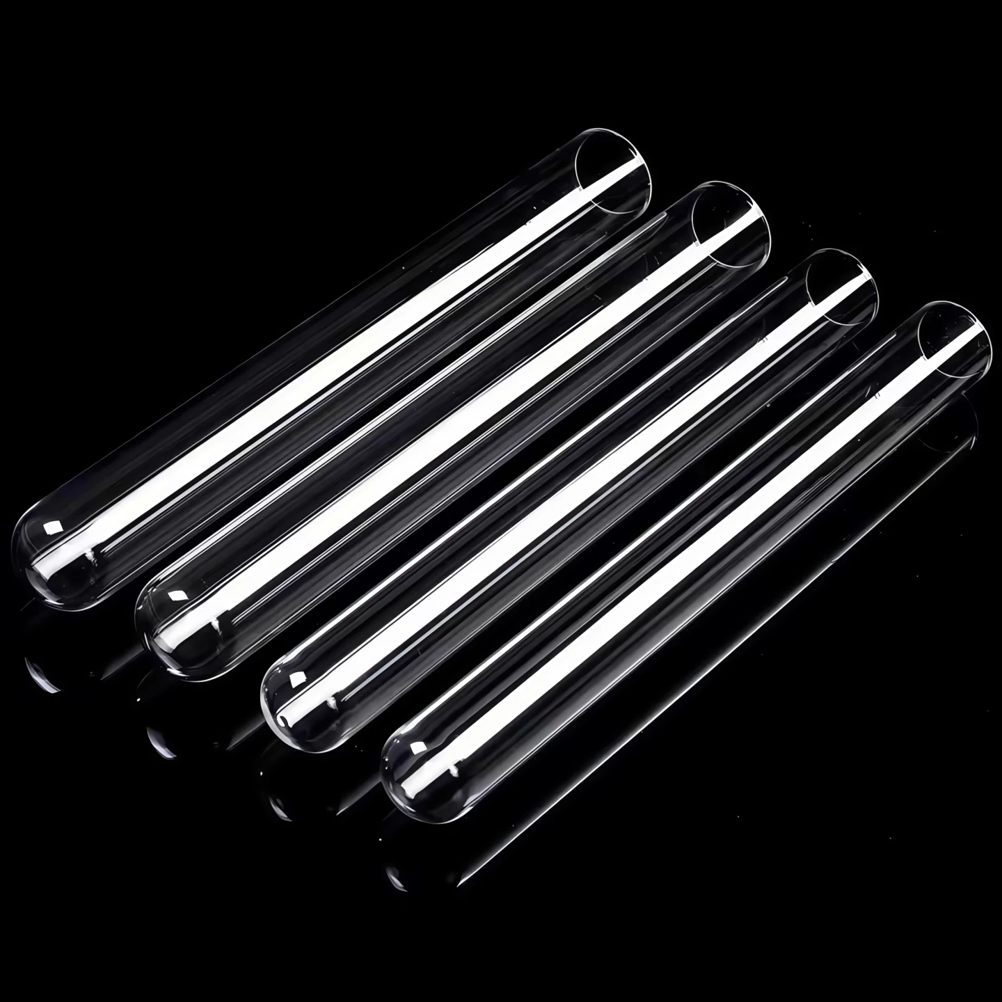 Sapphire glass tube used in UV curing lamp applications