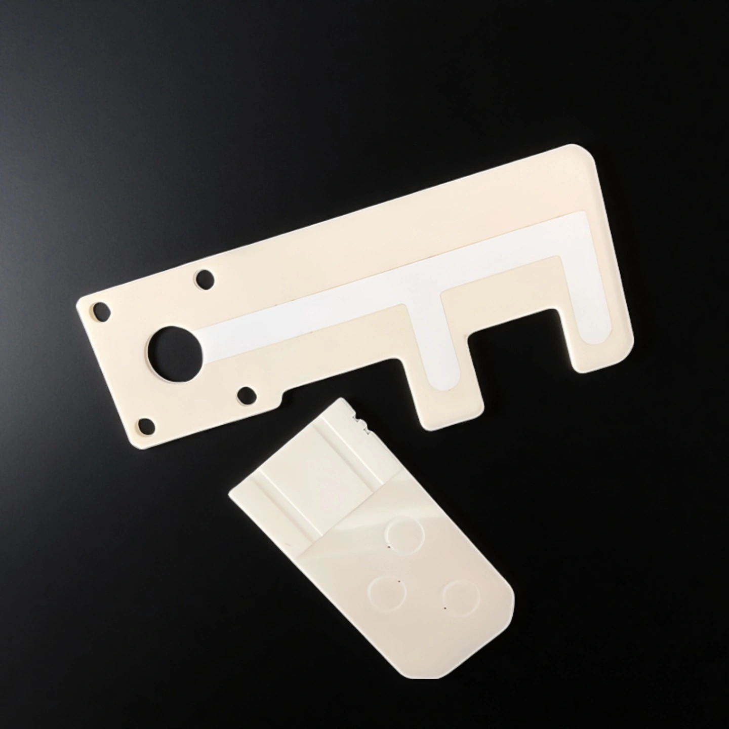 Side Profile of Polished Al₂O₃ Ceramic Chuck