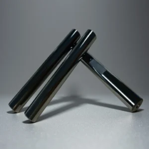 Polished silicon carbide shaft for chemical pump