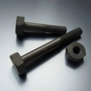 Front view of silicon carbide ring for mechanical seal