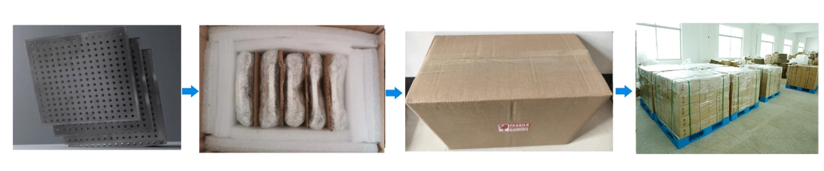 Silicon Nitride Baffle Plate Packaging