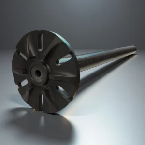 Silicon Nitride Degassing Rotor Front View