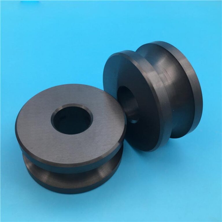 Silicon Nitride Wire Guide Wheel Front View