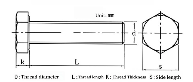 Size of zirconia ceramic thread