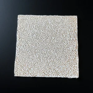 Square alumina foam filter
