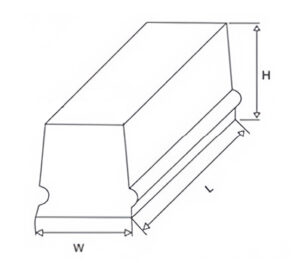 Tapered Alumina Lining Brick
