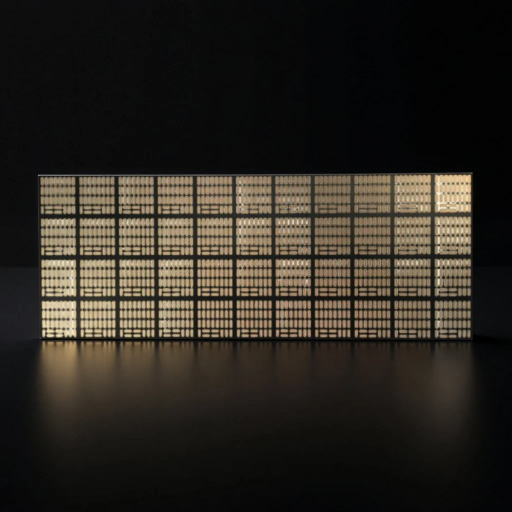 Top View of Alumina Metalized Ceramic Substrate