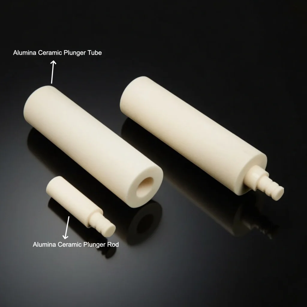 White Oxide Ceramic Pump Piston Plunger Tube and Rod