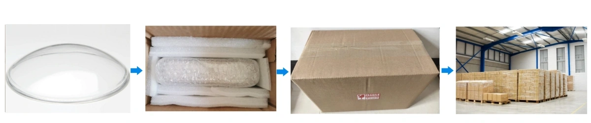 Yttrium Oxide Transparent Ceramic Cover Packaging