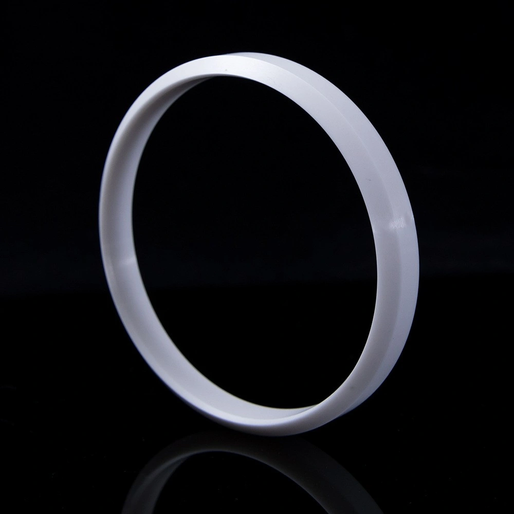 Front view of zirconia ceramic ring for pad printing ink cup
