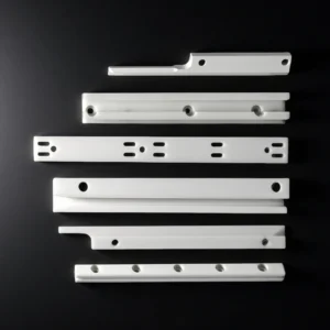 Export packaging of zirconia ceramic guide rail with foam inserts