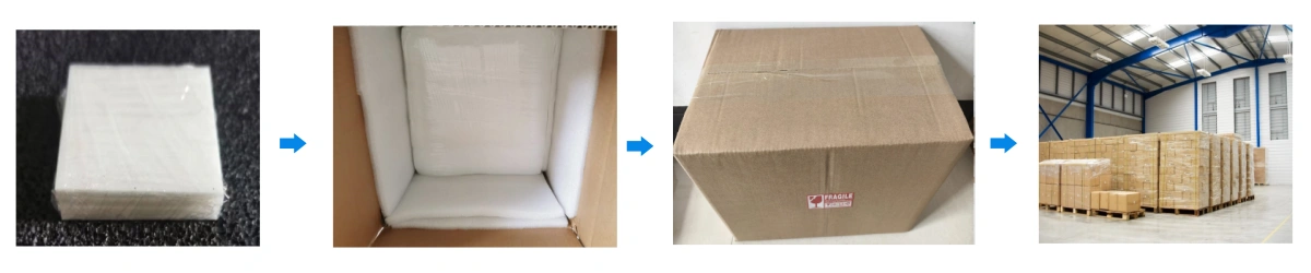 Zirconia Toughened Alumina Plates Packaging