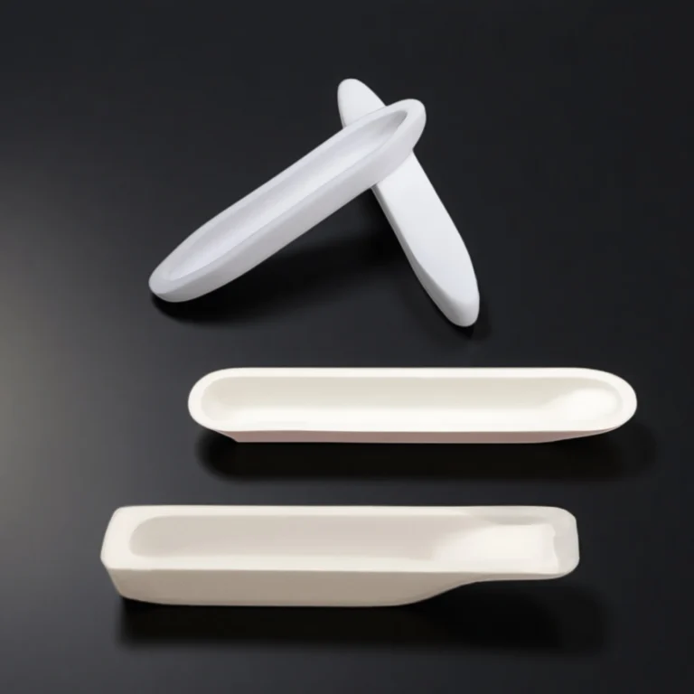 ceramic combustion boat for combustion tube