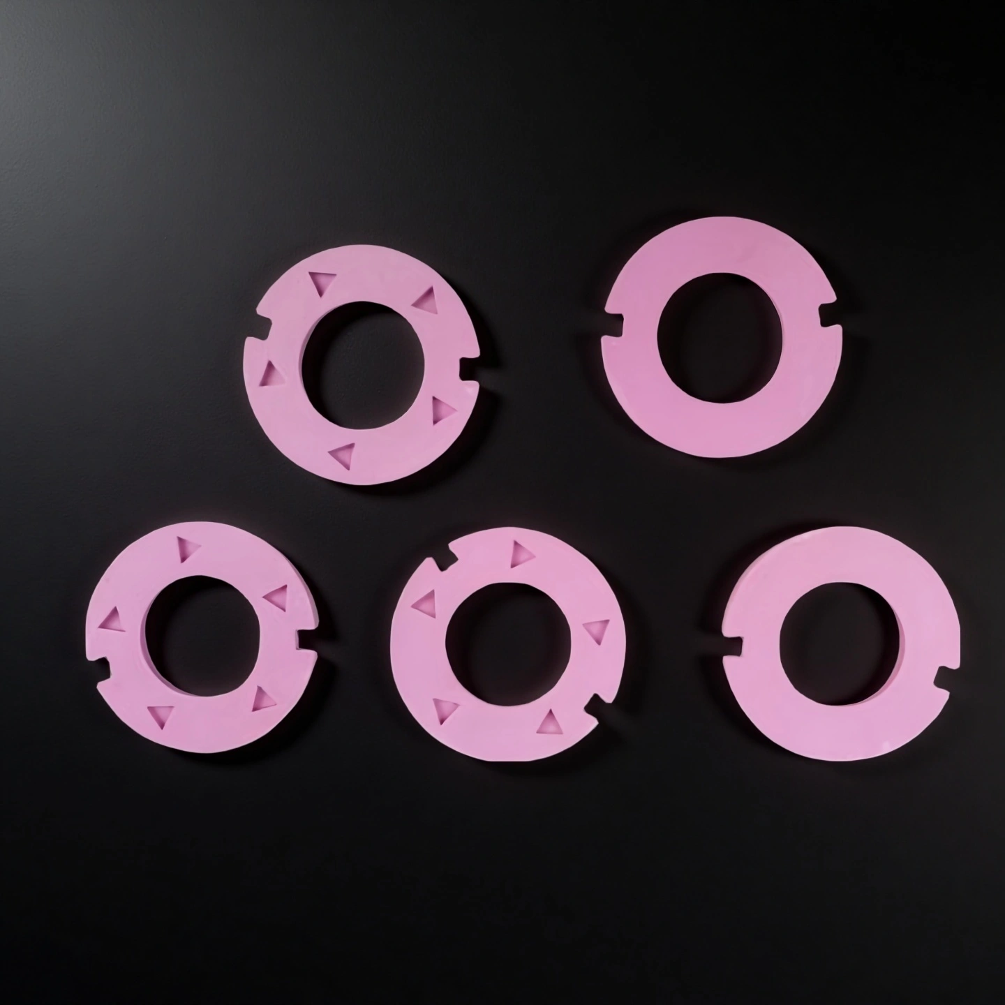 alumina crucible boat round