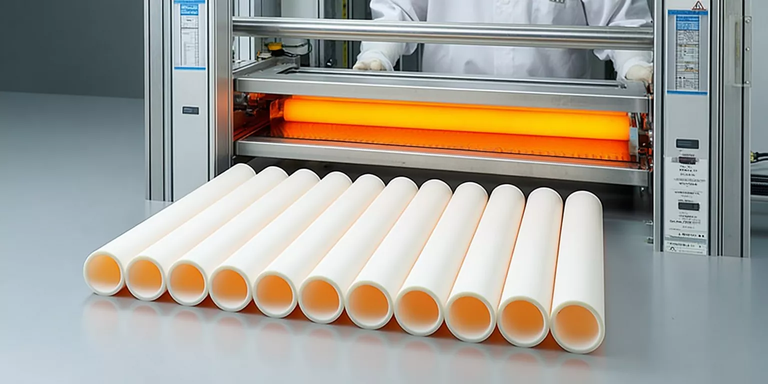 alumina tube structural and insulating elements