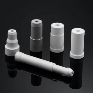 BN ceramic nozzle in high-temperature gas flow system