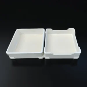 cross-section precise alumina tray details