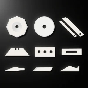 Custom Alumina Cutting Tool with Notched Design