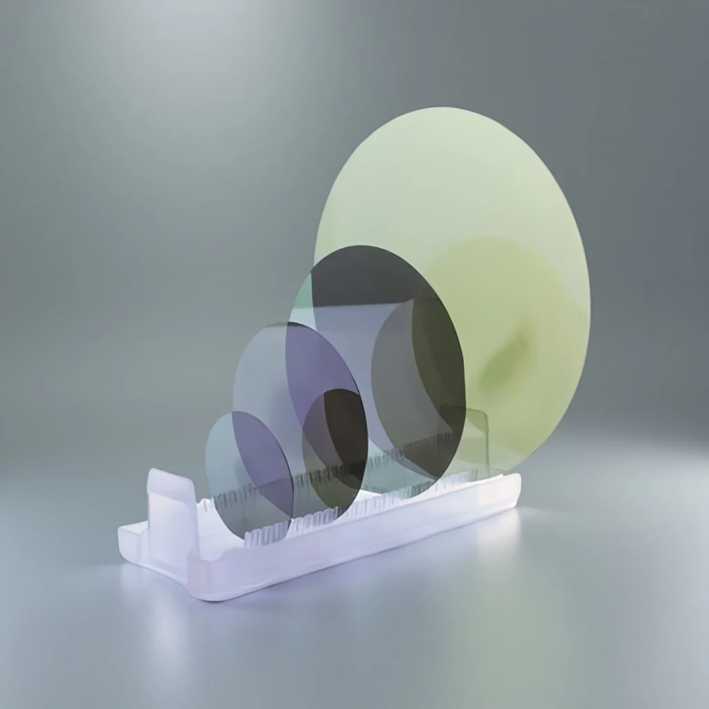 Silicon carbide wafer used in laser equipment platform