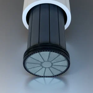 Silicon carbide ceramic column membrane module for water and wastewater filtration