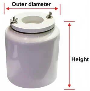 size of alumina ball jar2