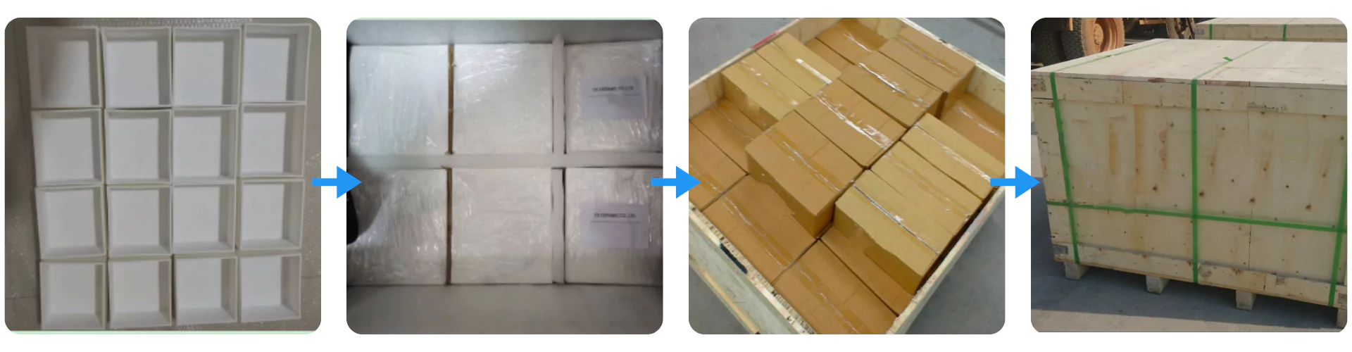 ADCERAX® Packaging Rectangular Zirconia Crucible