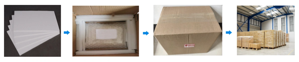 Alumina Fibre Board Packaging