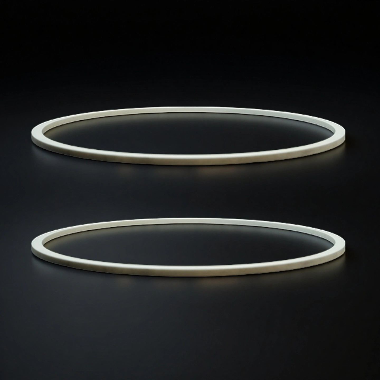 Alumina ceramic ring used in high-vacuum sealing application