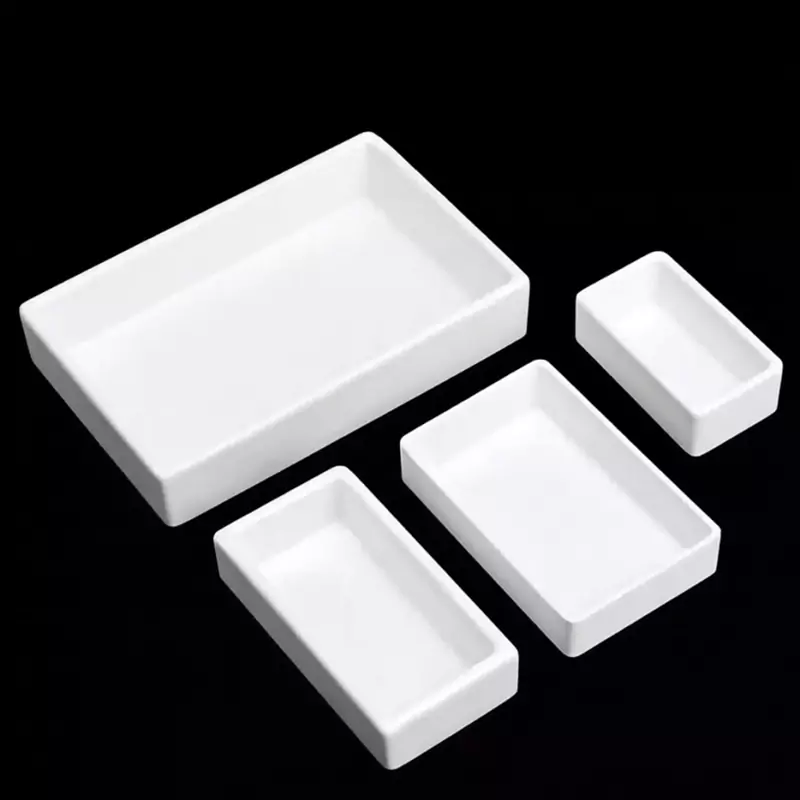 Application-Focused Rectangular Zirconia Crucible for Materials Engineering