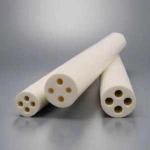 High purity 4-bore alumina ceramic tube for thermocouple protection