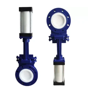 Abrasion-Resistant Pneumatic Zirconia Ceramic Knife Gate Valve for Process Industries